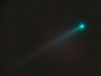 131109 Comet ISON C2012 S1 LRGB 10x30secs  Here's an image of Comet ISON C/2012 S1 taken on 11/9/13.  The comet is well on its way to its close encounter with the Sun, it will reach perihelion on November 28.  As it gets closer and closer to our Sun it is expected to increase in magnitude quite dramatically.  If it survives the close call with the Sun it should be visible again during the first part of December. Image Details: Date:11/9/13 Location: Hutville, OH Mount: Paramount ME Camera: Apogee U16M Optics: Planewave CDK-17 Exposure: L=R=G=B = 10x30 secs Processing: PixInsight